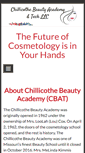 Mobile Screenshot of chillicothebeautyacademy.com